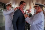 Marinha entrega Medalha da Ordem do Mérito Naval a bordo do Navio Patrulha Fluvial Rondônia