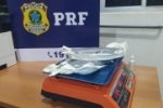 Em Porto Velho/RO, PRF apreende pouco mais de 1kg de cocaína