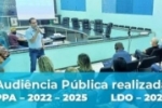 Prefeitura de Ariquemes realizou audiência pública para discutir o orçamento do quadriênio (2022–2025)
