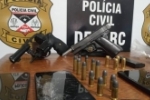 Civil fecha “boca de fumo” e prende suspeitos com armas de fogo em Porto Velho–RO