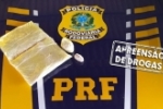 Em Ji–Paraná/RO, PRF apreende mais de 2 kg de cocaína
