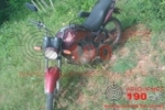 MONTE NEGRO: PM recupera moto na Rua Guarapari com restrição de Roubo/Furto