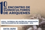 Prefeitura de Ariquemes realizará 1º Encontro de Suinocultores