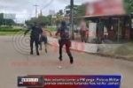 ARIQUEMES: NÃO ADIANTA CORRER QUE A PM PEGA – Polícia Militar prende elemento furtando fios na Av. Jamari – Vídeo