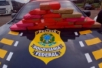 Em Vilhena/RO, PRF apreende 18,42 Kg de pasta base de Cocaína – Vídeo