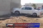 ARIQUEMES: Caminhonete atinge motociclista e muro de residência após desviar de criança na Av. Machadinho – Vídeo