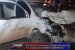 ARIQUEMES: Colisão entre caminhão e carro deixa duas pessoas feridas no Mutirão – Vídeo