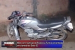 Moto com restrição de Roubo ou Furto é encontrada em alameda do Setor 02 de Ariquemes – Vídeo