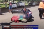 ARIQUEMES: Motociclista sofre fratura exposta na perna após colisão com caminhonete na Av. Capitão Sílvio – Vídeo