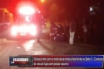 Colisão entre carro e moto deixa motociclista ferido no Setor 5 em Ariquemes – Vídeo