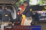 VÍDEO: PRF apreende 22Kg de droga dentro de mala em ônibus na BR 364 em Ariquemes