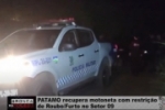 PATAMO recupera motoneta com restrição de roubo no Setor 09 em Ariquemes – Vídeo