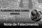 Nota pesar falecimento professora Municipal de Ariquemes Flordinice Maia Gomes Amaral