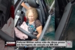 Policial Militar salva vida de idosa presa em ferragens de veículo na BR 364 – VÍDEO