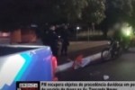 PM recupera objetos de procedência duvidosa em posse de usuário de droga na Av: Tancredo Neves – Vídeo