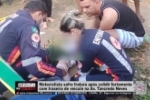 Motociclista sofre fratura após colidir fortemente com traseira de veículo na Av Tancredo Neves – VÍDEO