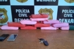 Polícia Civil prende casal transportando 12 quilos de cocaína em Jaci–Paraná