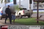 PM recupera motocicleta com restrição de Roubo/Furto em Machadinho – VÍDEO