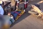 SAMU socorre vítima de acidente entre carro e moto no Bairro Nova União – Video