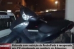 PM recupera motoneta roubada em cemitério de Ariquemes – Vídeo