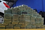 Criminosos pulam em rio ao serem flagrados com 190 Kg de cocaína na fronteira entre RO e a Bolívia