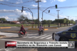 Secretaria de Segurança e Trânsito instala semáforo na Av. Diamante com Canaã – Vídeo 