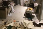  ATAQUE DE FÚRIA: Mulher chega quebrando tudo na casa do namorado por ciúmes