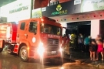 Bombeiros são acionados para combater princípio de incêndio em comércio na capital