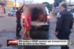 PM conduz a UNISP usuárias que transportavam fios de cobre na Rua Piquiá