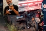 Motoboy morre em Porto Velho após colisão na traseira de caminhão