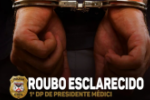 Polícia Civil prende em Presidente Médici suspeito de roubos no estado