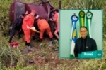 Vereador de Theobroma Ronei morre em acidente de trânsito na RO–464 em Jaru, RO – Vídeo