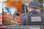 Elemento com varias passagens pela policia  é acordado pela PM e confessa roubo em Ariquemes – Vídeo