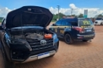 PRF recupera veículo adulterado em Ariquemes/RO