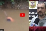 Mistério: Em Ariquemes corpo é encontrado no Rio Branco da RO–257 com perfuração e ainda não foi identificado – Vídeo