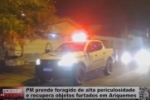 Após trocar tiros com a PM foragido é preso em Ariquemes – Vídeo