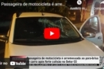 Passageira de motocicleta é arremessada ao para–brisa de carro após forte colisão no Setor 03 – LIVE: ESTAMOS NO AR! PROGRAMA BRONCA DA PESADA   