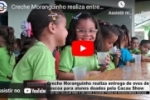 Creche Moranguinho realiza entrega de ovos de pascoa para alunos doados pela Cacau Show – VÍDEO