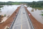 Estrutura da ponte do rio Jamari não foi afetada e trânsito continua liberado na RO–459