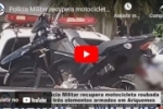 Polícia Militar recupera motocicleta roubada por três elementos armados em Ariquemes – VÍDEO