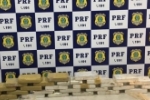 Em JI–PARANÁ/RO, PRF apreende 30 kg de Cocaína – Droga ilícita poderia render até R$ 5,5 milhões aos infratores