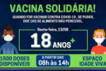 ARIQUEMES: Vacina Solidária! –  Nesta nesta sexta, 13/08, das 08h às 14h, no Espaço Idade Viva