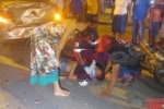ARIQUEMES: Rapaz  sofre fratura na perna ao chocar–se em traseira de veículo na Av. Casimiro de Abreu no Colonial